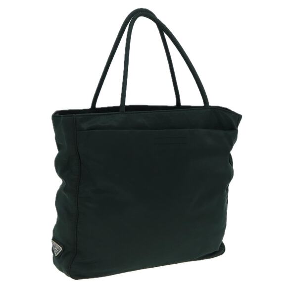 PRADA Hand Bag Nylon Khaki - Picture 1 of 11